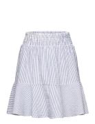 Striped Seersucker Smocked Skirt Dresses & Skirts Skirts Short Skirts ...
