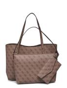 Brenton Tote Shopper Veske Brown GUESS