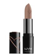 Shout Liquid Satin Lipstick Leppestift Sminke Beige NYX Professional M...