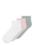 Nkfvira 3P Footie Socks & Tights Socks White Name It