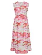 Yasarola Sl Long Dress S. Knelang Kjole Pink YAS