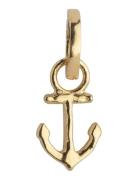 Steady Anchor Charm Halskjede Anheng Gold Enamel Copenhagen