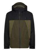 Color-Blocked Hooded Jacket Tynn Jakke Black Polo Ralph Lauren