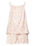 Pyjamas .-- Tea Pyjamas Sett Pink Mango