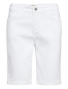 Sc-Nadira Bottoms Shorts Denim Shorts White Soyaconcept