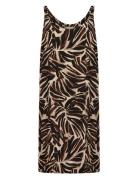 Sc-Roksana Knelang Kjole Multi/patterned Soyaconcept