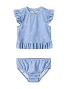 Swim Set 2-Piece Alma Bikini Blue Wheat
