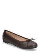 Biamadison Ballerina Smooth Leather Ballerinasko Ballerinaer Brown Bia...