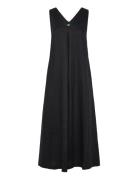 Dress Knelang Kjole Black United Colors Of Benetton