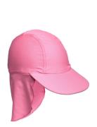 Sun Protection Swim Cap Accessories Headwear Caps Pink Lindex
