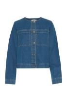 Frdenima Ja 2 Dongerijakke Denimjakke Blue Fransa