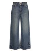 95 Mid Super Baggy Laced Cory Tint Dark Blue Bottoms Jeans Wide Blue A...