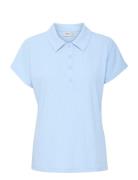 Frzahia Tee 1 Tops T-shirts & Tops Polos Blue Fransa