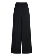 Mariefv Bottoms Trousers Wide Leg Black FIVEUNITS