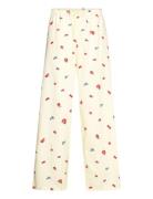 Pant Woven Fruit Pyjamasbukser Pysjbukser Cream Hunkemöller
