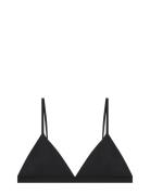 The Erato Top Swimwear Bikinis Bikini Tops Triangle Bikinitops Black A...