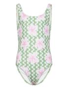Party Waves Piece 2 Badedrakt Badetøy Multi/patterned Roxy