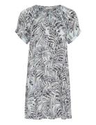 Kaamber Tunic Printed Tops Tunics Blue Kaffe