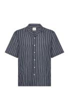 Rrhowie Shirt Tops Shirts Short-sleeved Navy Redefined Rebel