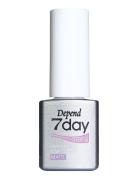 7Day Hybrid Polish Matt Topplack Neglelakk Sminke Silver Depend Cosmet...