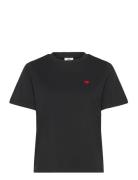Jdypisa S/S Print Top Jrs Tops T-shirts & Tops Short-sleeved Black JDY