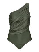 Belize Swimsuit Badedrakt Badetøy Khaki Green Missya