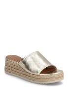 Women Slides Sandaler Espadrilles Lave Gold Tamaris