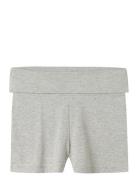Nlfbenedicte Biker Shorts Bottoms Shorts Grey LMTD