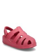 Flip-Flops Velcro Straps Shoes Summer Shoes Sandals Red Mango