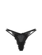 Petra - Tanga Stringtruse Undertøy Black Etam