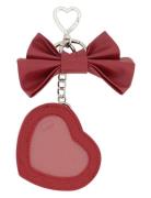 I Love You Bag Charm Nøkkelring Burgundy SUI AVA