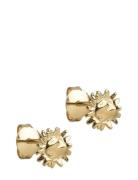 Small Sunshine Studs Accessories Jewellery Earrings Studs Gold Enamel ...