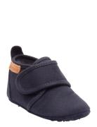 Bisgaard Baby Cotton Tøfler Innesko Blue Bisgaard
