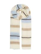 Stripeana Cowea Scarf Accessories Scarves Lightweight Scarves Cream Be...