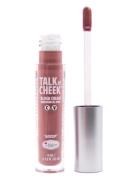 Talk Is Cheek Cream Blush Gossip Rouge Sminke Purple The Balm