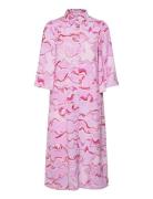 Akoto-M Knelang Kjole Pink MbyM