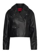 Laridas Skinnjakke Skinnjakke Black HUGO