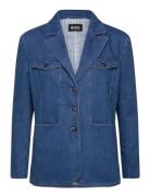Juskfin Dongerijakke Denimjakke Blue BOSS
