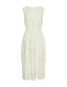 Mschfalisha Sl Dress Aop Dresses Summer Dresses Yellow MSCH Copenhagen