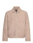Dusty Suede Jacket Tynn Jakke Beige Lexington Clothing