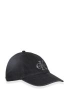 Mnlg Embrdry Dnm Bsb Accessories Headwear Caps Black Calvin Klein