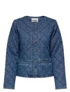Onlrosa L/S Quilt Dnm Jacket Akm Dongerijakke Denimjakke Blue ONLY
