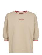 Mmdarin 3/4 Sleeve Sweatshirt Tops Sweat-shirts & Hoodies Sweat-shirts...