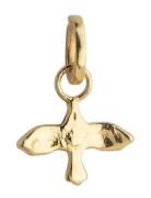 Devoted Swallow Charm Halskjede Anheng Gold Enamel Copenhagen