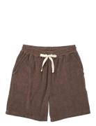 Naram Knitted Shorts Pyjamas Brown Bongusta