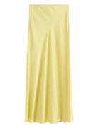 Skirt Mary Langt Skjørt Cream Lindex