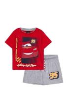 T Shirt + Short Sets Sets With Short-sleeved T-shirt Red Biler