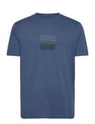 Dusplit T-shirts Short-sleeved Blue HUGO
