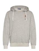 Polo Bear Fleece Hoodie Tops Sweat-shirts & Hoodies Hoodies Grey Polo ...