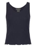 Chami Tank Tops T-shirts & Tops Sleeveless Navy Residus